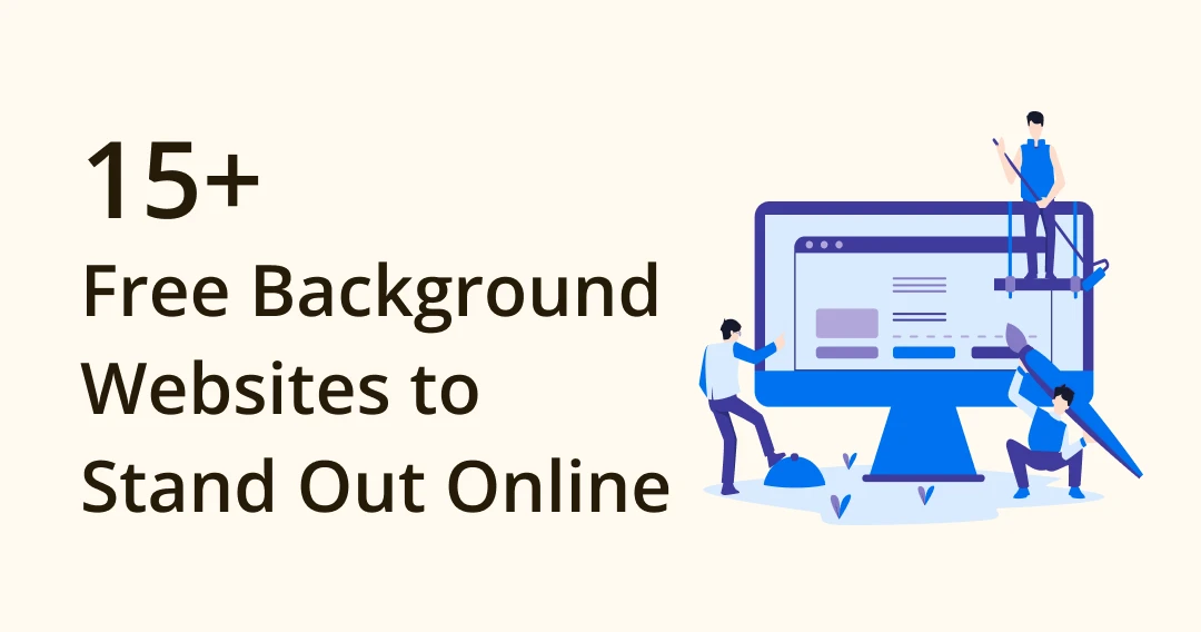 Stand Out Online with 15 Free Background sites Eagle Blog
